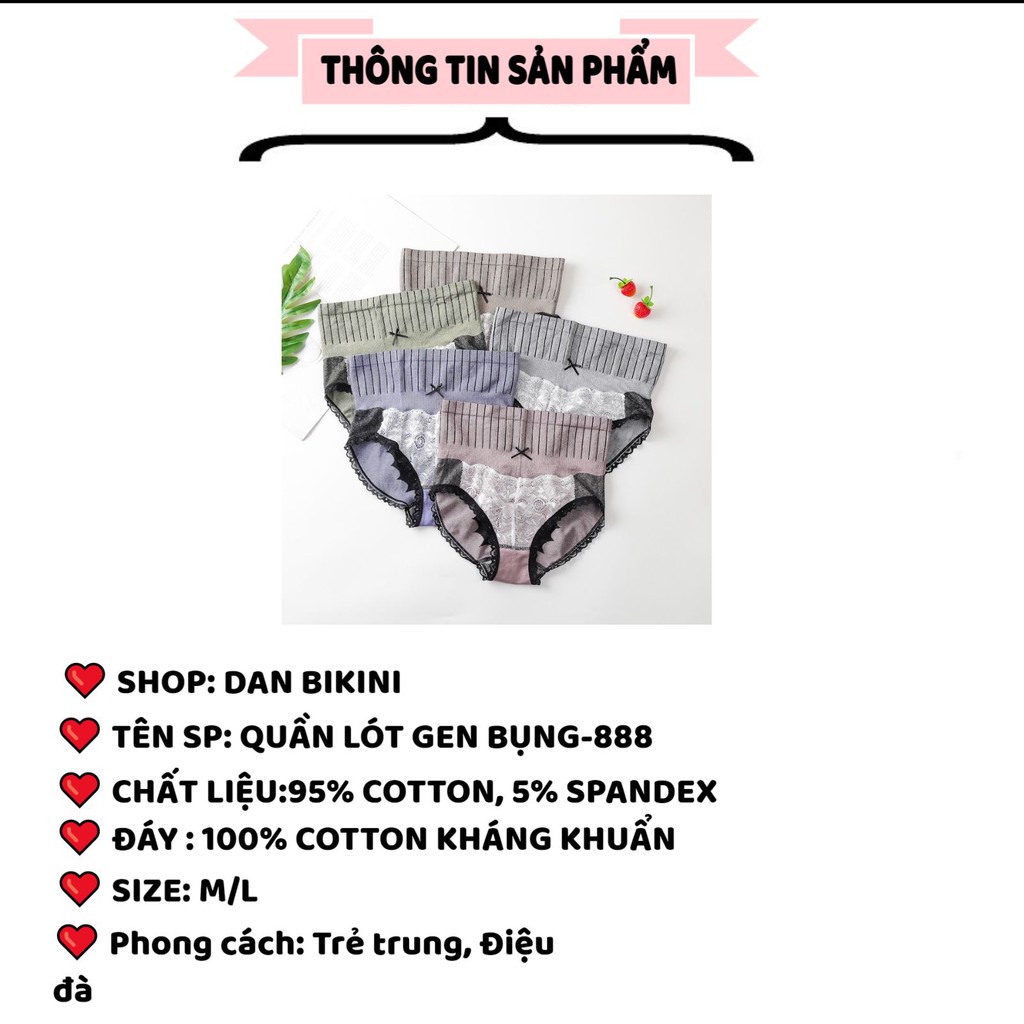 Quần Lót Nữ ❤️FREESHIP❤️ Quần Lót Cạp Cao gen bụng giảm mỡ nâng mông mang cảm giác thoải mái khi hoạt động mã 888