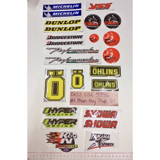 Tem -Sticker in nổi
