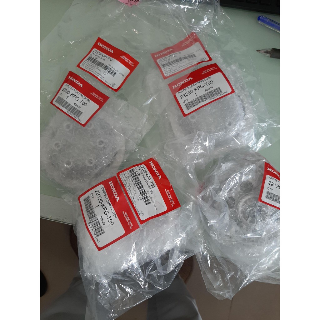 K26 bộ côn trước msx 125  Tấm đĩa ép ly hợp Bộ ly hợp trung tâm thứ cấp msx 125 chính hiệu honda