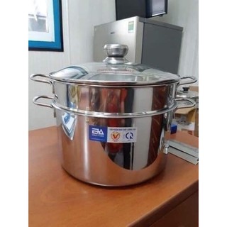 Bộ nồi xửng hấp inox 28cm đông á