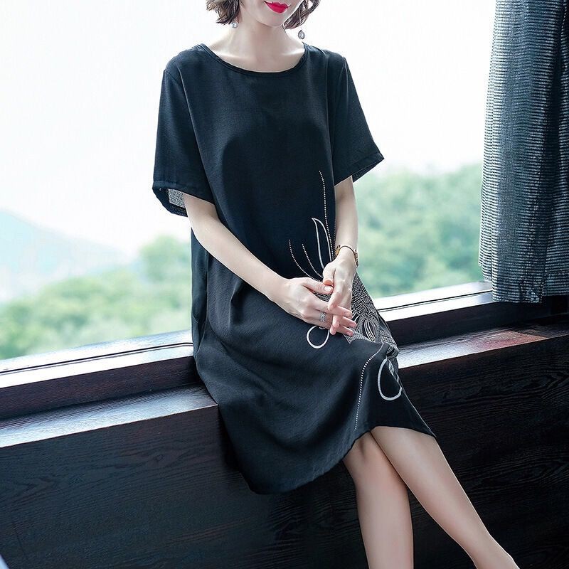 Váy đầm trung niên cao cấp, duyên dáng