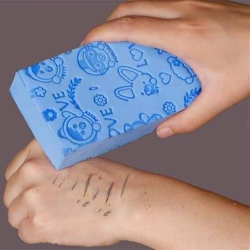 [ Mút tắm tẩy tế bào chết ], vừa tẩy tế bào chết,vừa tạo bọt ,kì ghét thật êm .