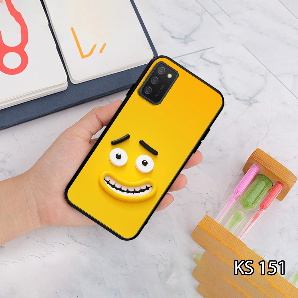 Ốp lưng điện thoai SamSung A02s in hình tự chọn biểu cảm khuôn mặt siêu ngộ nghĩnh, độc, lạ - KINGSTOREHN