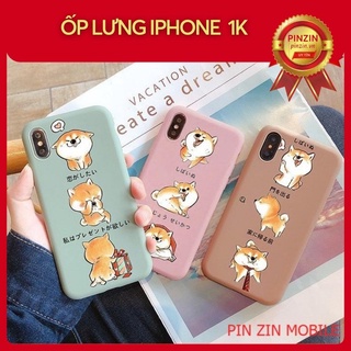 ỐP LƯNG IPHONE SHIBA TPU TRƠN DẺO MỀM 6/6PLUS/6S/6SPLUS/7/7PLUS/8/8PLUS/X/XS/11/12/PRO/MAX/PLUS/PROMAX - PINZIN MOBILE