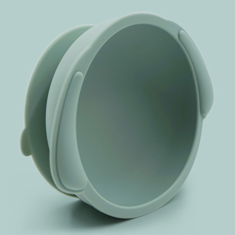 Tô Silicone Không Chứa BPA Đựng Thức Ăn Cho Bé Tập Ăn