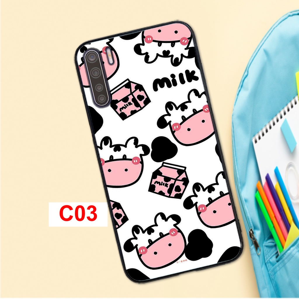 [HOT]ỐP LƯNG BÒ SỮA MILK OPPO A91/RENO 3 SIÊU DỄ THƯƠNG