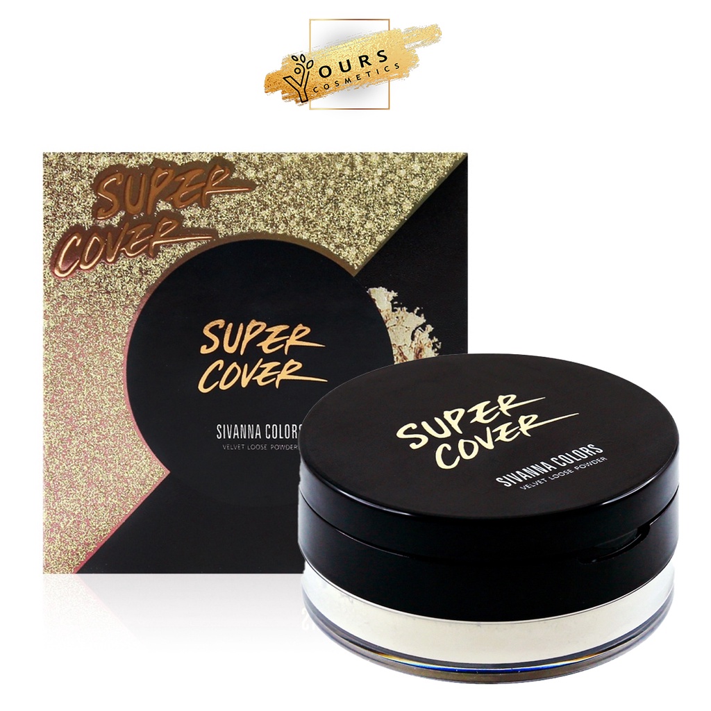 Phấn Phủ Bột Kiềm Dầu Sivanna Colors Velvet Loose Powder HF6050