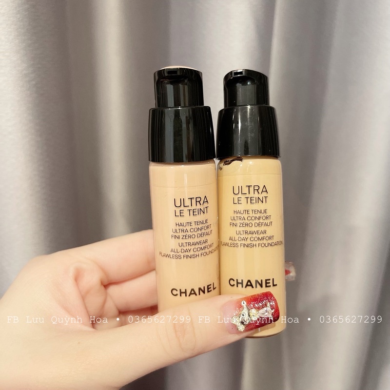 [Tester 20ml] - Kem nền Chanel Ultra Le Teint UltraWear All-Day nền cho da dầu đủ tone