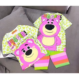 Bộ ngố lửng bé gái size đại