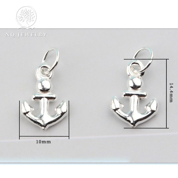 Charm bạc mũi neo treo - NQ Jewelry