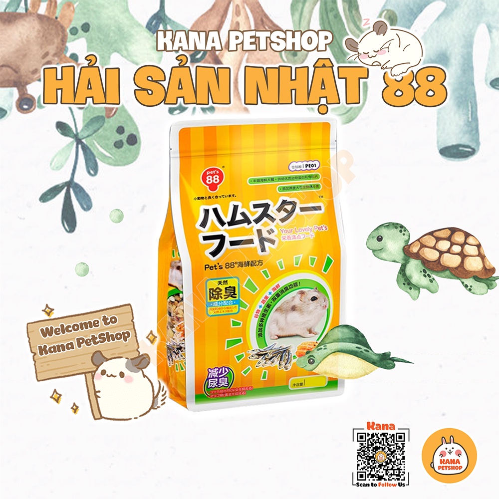 Thức Ăn Hamster FREESHIP Thức Ăn Hải sản Nhật Dành Cho Hamster