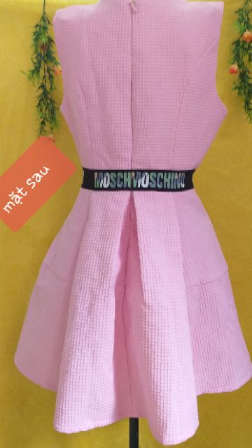 Đầm hai lớp phối eo