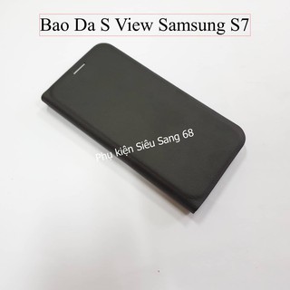 Samsung S7| Bao Da S View Samsung Glaxy S7 - Pk68