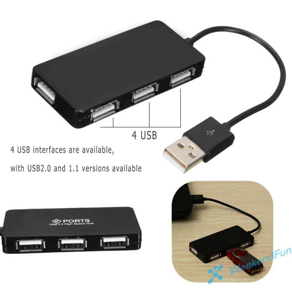Bộ Chia 4 Cổng Usb 2.0 Cho Pc / Laptop / Notebook | BigBuy360 - bigbuy360.vn