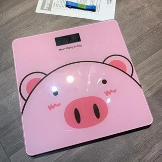 Cân điện tử con lợn hồng