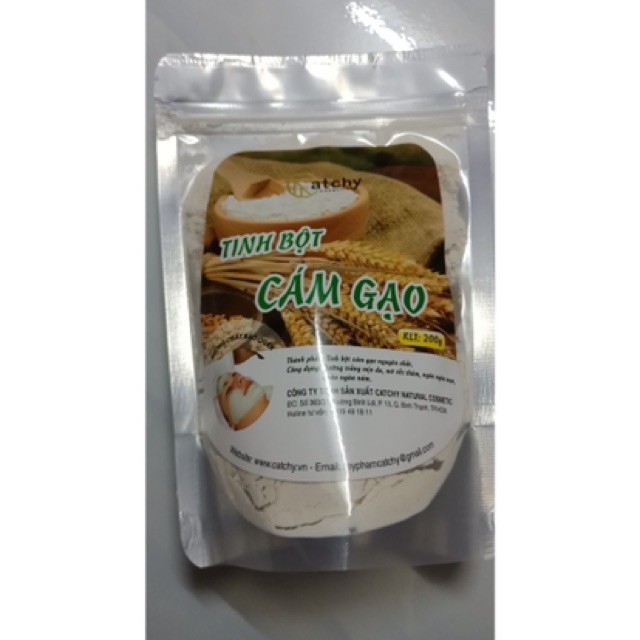 Tinh bột cám gạo nguyên chất