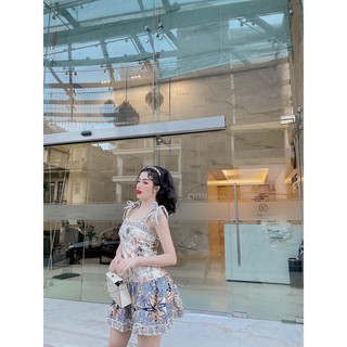 Đầm xòe hoa D.O.L.C.E