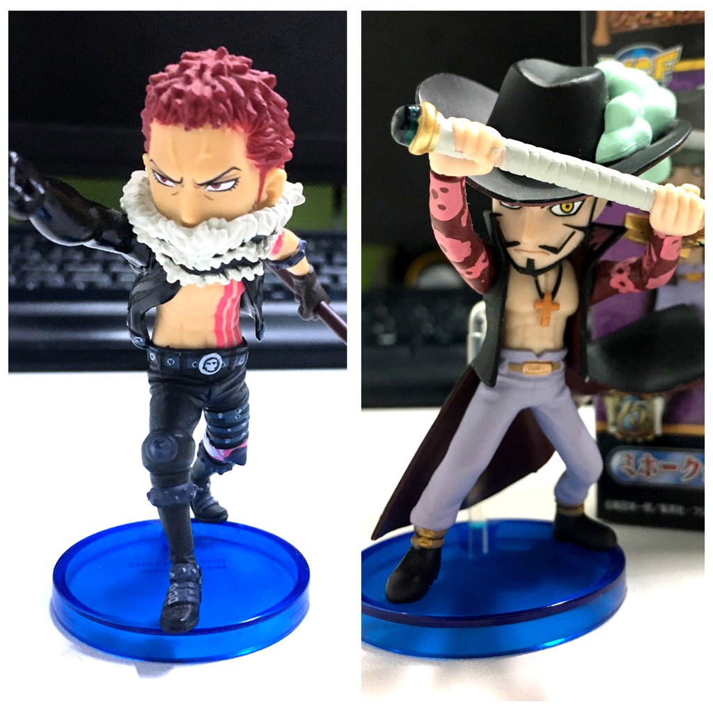 WCF Onepiece-Katakuri + Mihawk Second Hand Banpresto Golden Cat