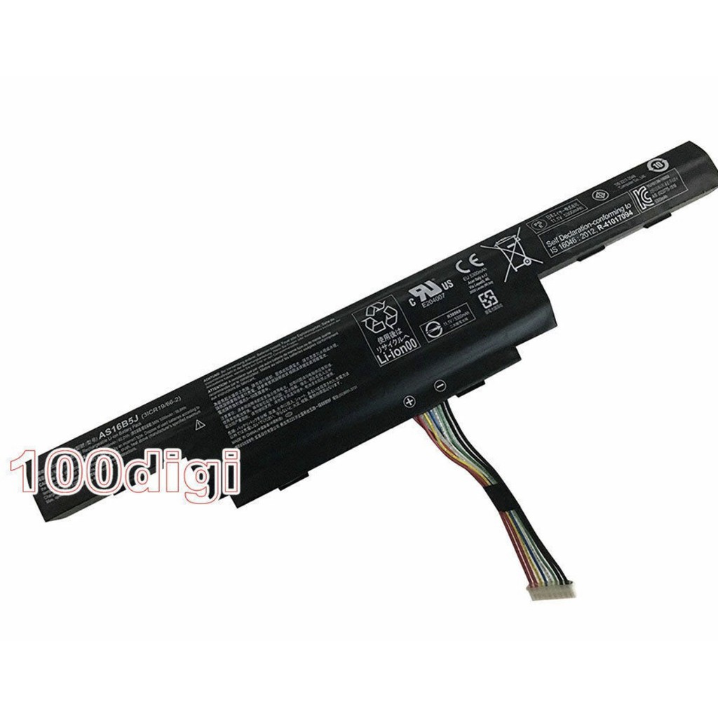 Pin laptop Acer Aspire E15 E5-475G, E5-523G, E5-533G, E5-573G, E5-575G, E5-774G – E5-575 AS16B5J (ZIN) – 4 CELL