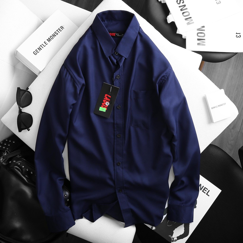 Áo sơ mi nam tay dài có túi 4Lucky 1778 - Phong cách văn phòng | BigBuy360 - bigbuy360.vn