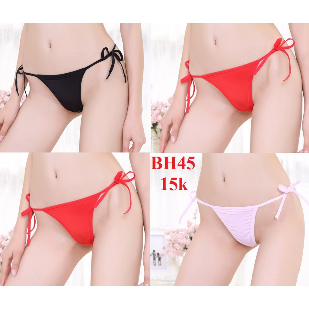QUẦN LỌT KHE BUỘC DÂY HAI BÊN HÔNG