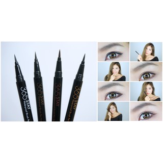 Kẻ mắt nước 365 BEAUTY PEOPLE Stay waterproof Brush Pen Eyeliner