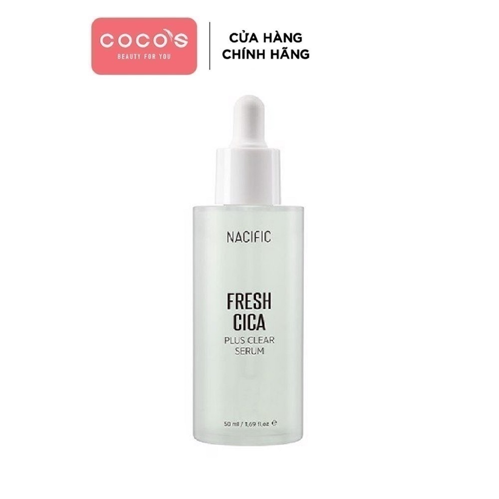 Tinh chất làm dịu da, kiềm dầu cho da mụn Nacific Fresh Cica Plus Clear Serum 50ml