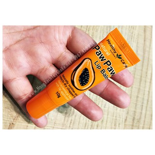 Date 02/2023 - Dưỡng Môi Chiết Xuất Từ 100% Đu Đủ Tươi - Lip Balm Paw Paw - Hàng Xách Tay Úc Chính Hãng.
