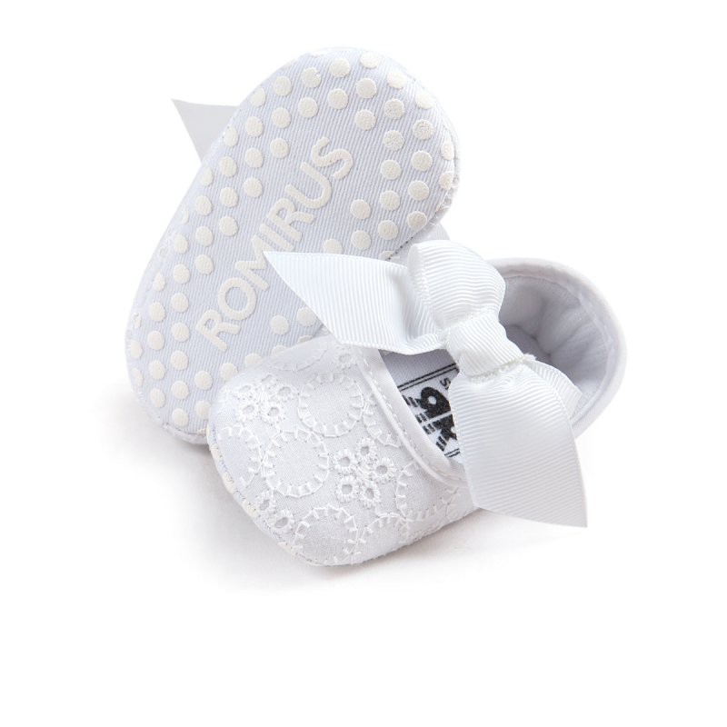 Giày công chúa tập đi đế mềm chống trơn trượt cho bé gái