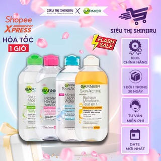 Nước tẩy trang garnier micellar cleansing water nga/pháp loại 400ml - pvn35