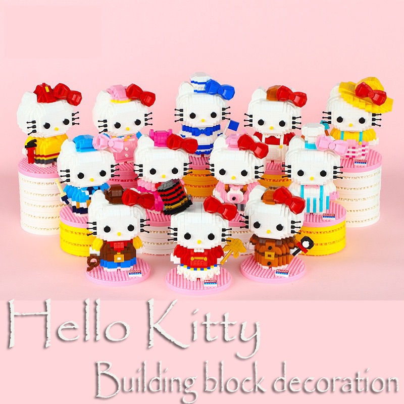 Đồ Chơi Lắp Ráp Mô Hình Hello Kitty
