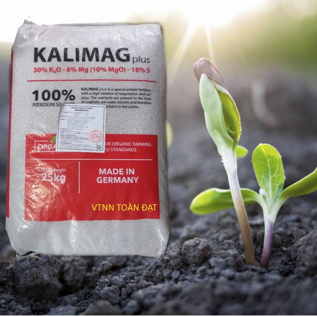 Phân bón Kali Viên - nhập khẩu CHLB Đức (1kg), Phân Kali Trắng