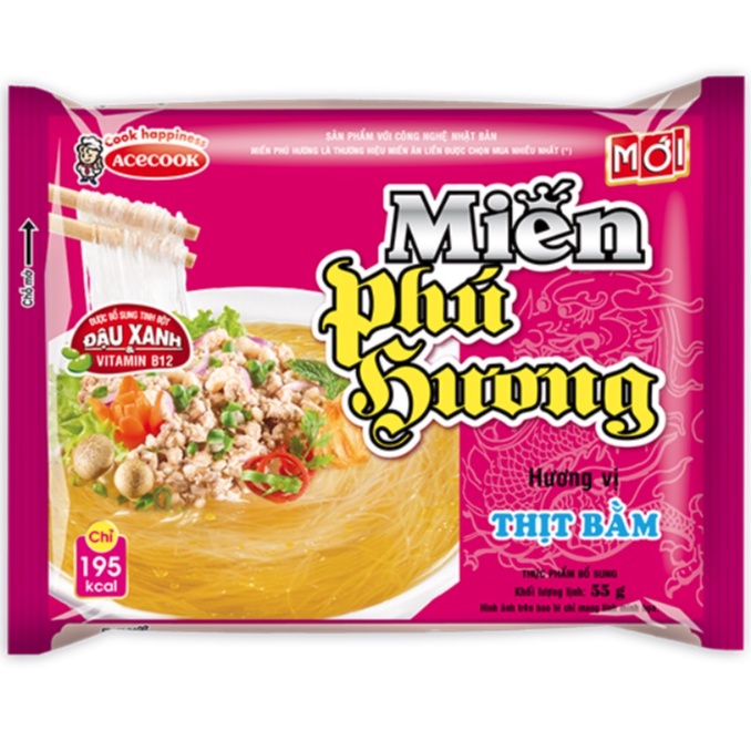 Thùng 24 Gói Miến Phú Hương