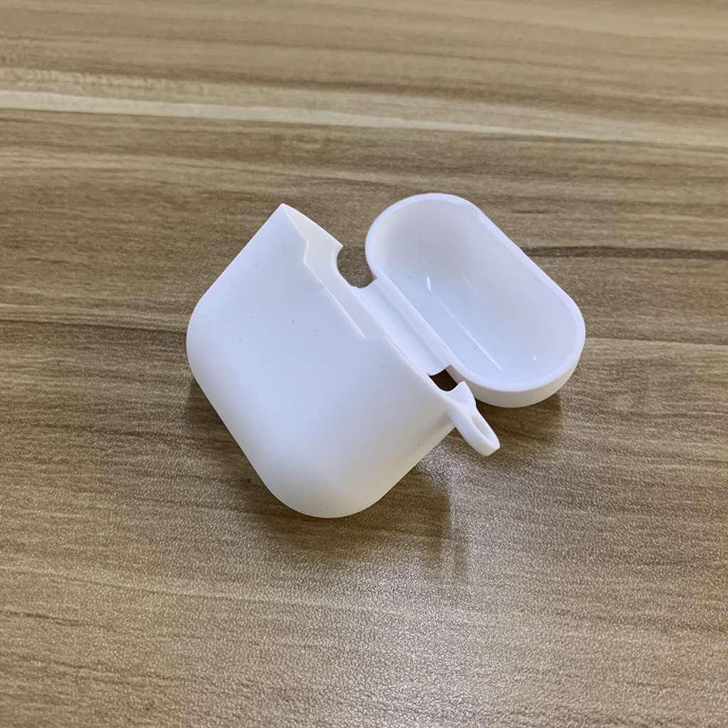 Vỏ bọc bảo vệ hộp sạc tai nghe không dây bluetooth silicone dẻo chống bụi bẩn thích hợp cho Airpods Pro 4