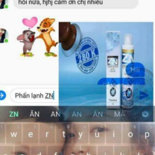phấn lạnh ZN trị hôi nách hôi chân