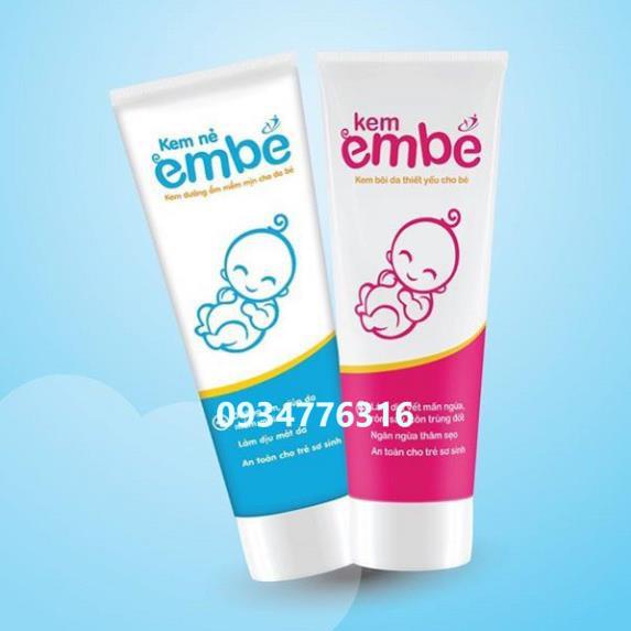 Combo Kem Em Bé &amp; Kem Nẻ Em Bé - Bộ đôi kem bôi da thảo dược cho trẻ