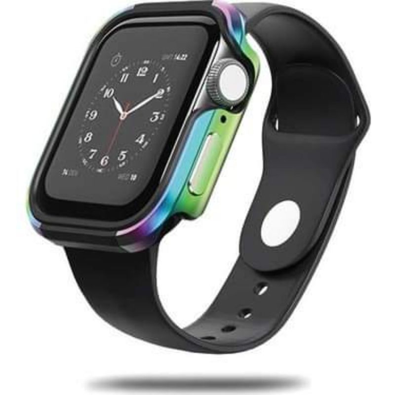 Wiwu Defense Armor Case cho Apple Watch Series 6 / Series 5 / Series 4 / SE ,  ốp chống sốc viền thép cao cấp