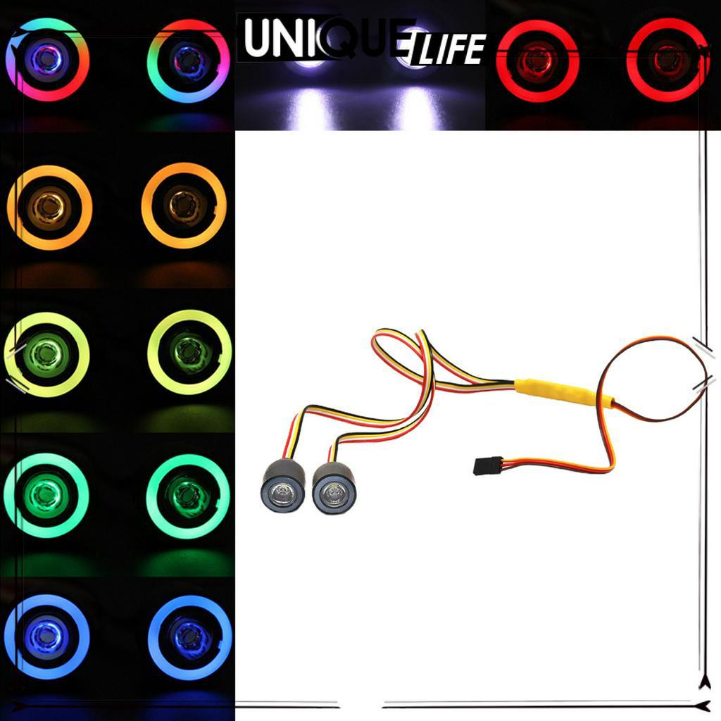 Bộ Đèn Pha LED Shiwaki4 12 Chế Độ Cho Xe Điều Khiển Từ Xa