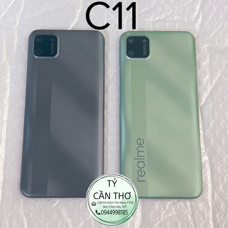 Bộ vỏ sườn Realme C11, C12, C15, C20 trừ khay sim mới ken