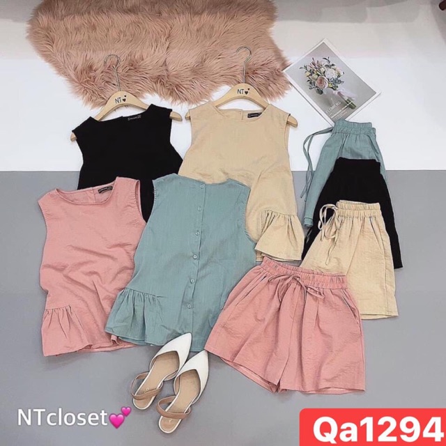 Set đũi sát nách quần đùi QA7410