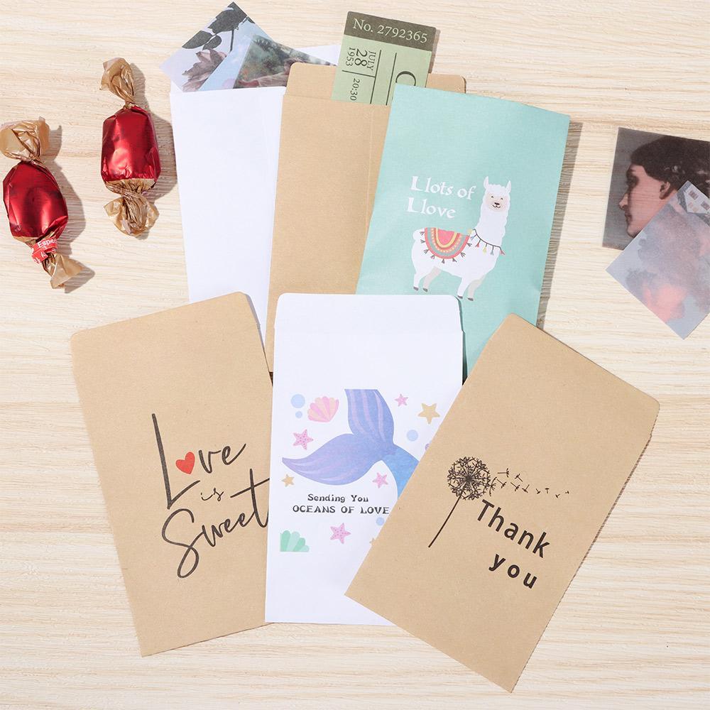 CHOOKEY Set 50 Túi Giấy Đựng Kẹo In Chữ LOVE Is Sweet Xinh Xắn