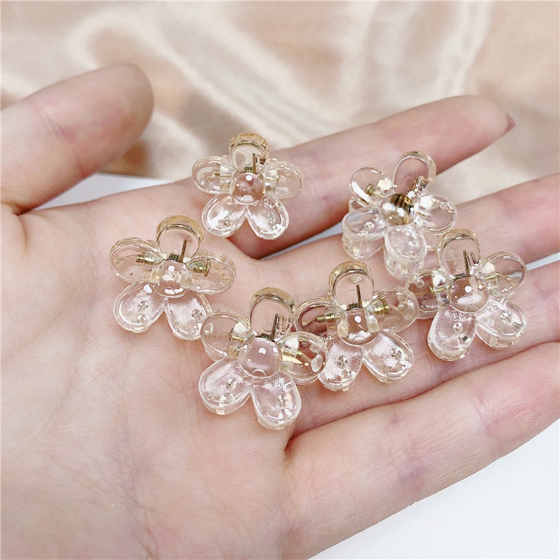 Bộ Kẹp Tóc Mái Bên Mini Hình Hoa Dễ Thương Ngọt Ngào Khí Chất