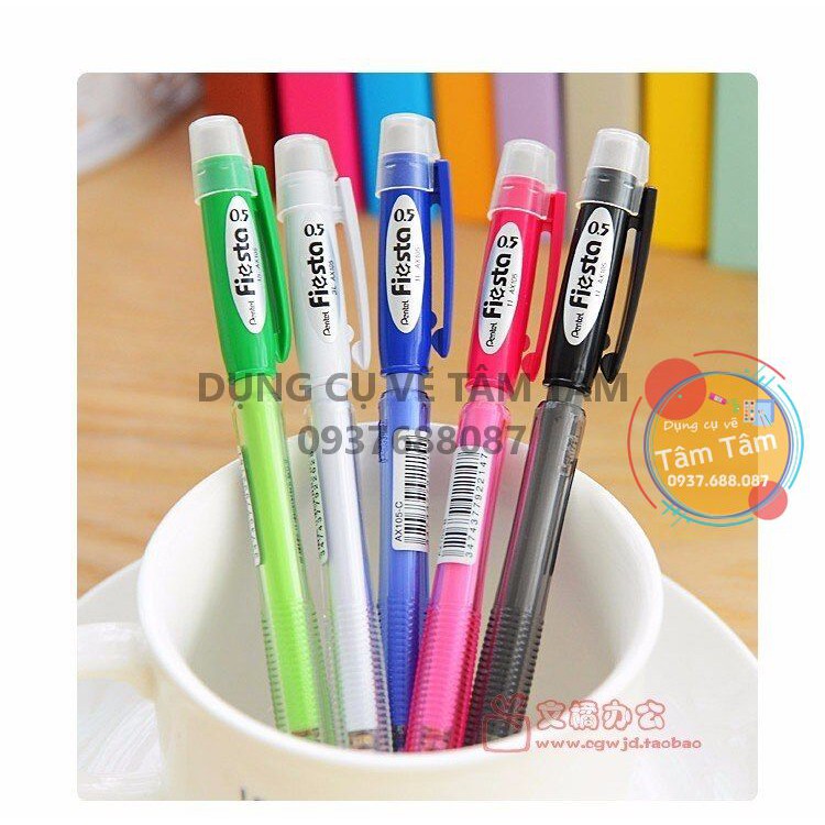 [ TÂM TÂM ]-Chì bấm pentel, Chì bấm 0.7mm Fiesta AX107, Fiesta Mechanical Pencil 0.7mm-