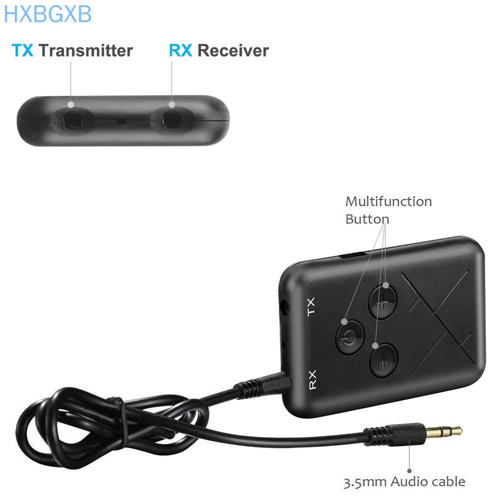 Bộ Thu Phát Âm Thanh Bluetooth 4.2 3.5mm 2 Trong 1 Cho Tv / Xe Hơi | BigBuy360 - bigbuy360.vn
