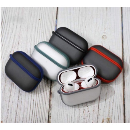 Airpods 1-2, Pro, Airpod 3_Vỏ bọc Airpod Likgus nhám Mờ Chống Vân Chống Sốc siêu đẹp chính hãng
