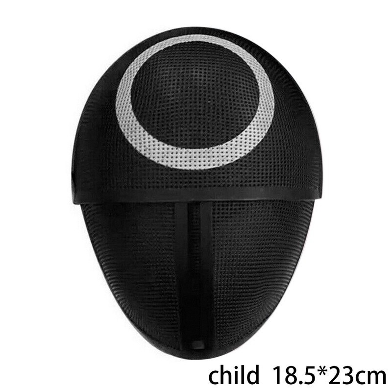 Trang phục và mặt nạ hóa trang người lính Squid Game