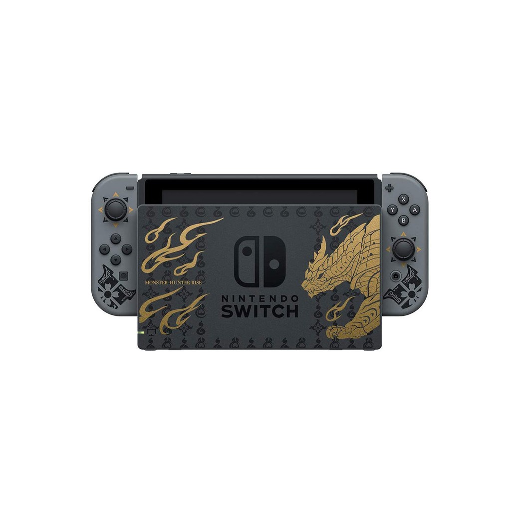 [Mã 159ELSALE hoàn 7% xu đơn 300K] Máy Chơi Game Nintendo Switch Monster Hunter Rise Special Edition