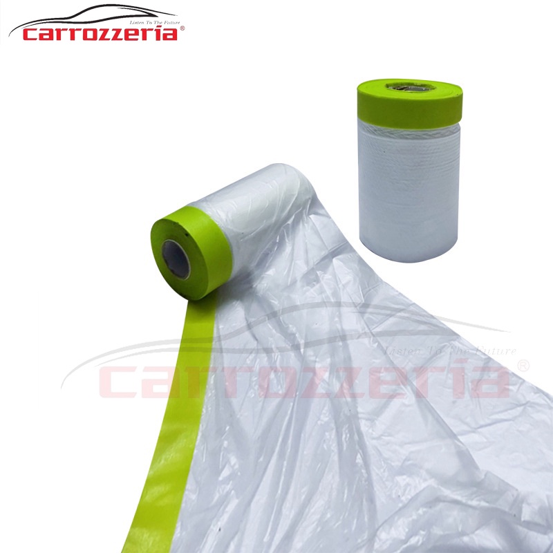 Màng bọc nilon che sơn che bụi đa năng có băng keo cố định tiện lợi