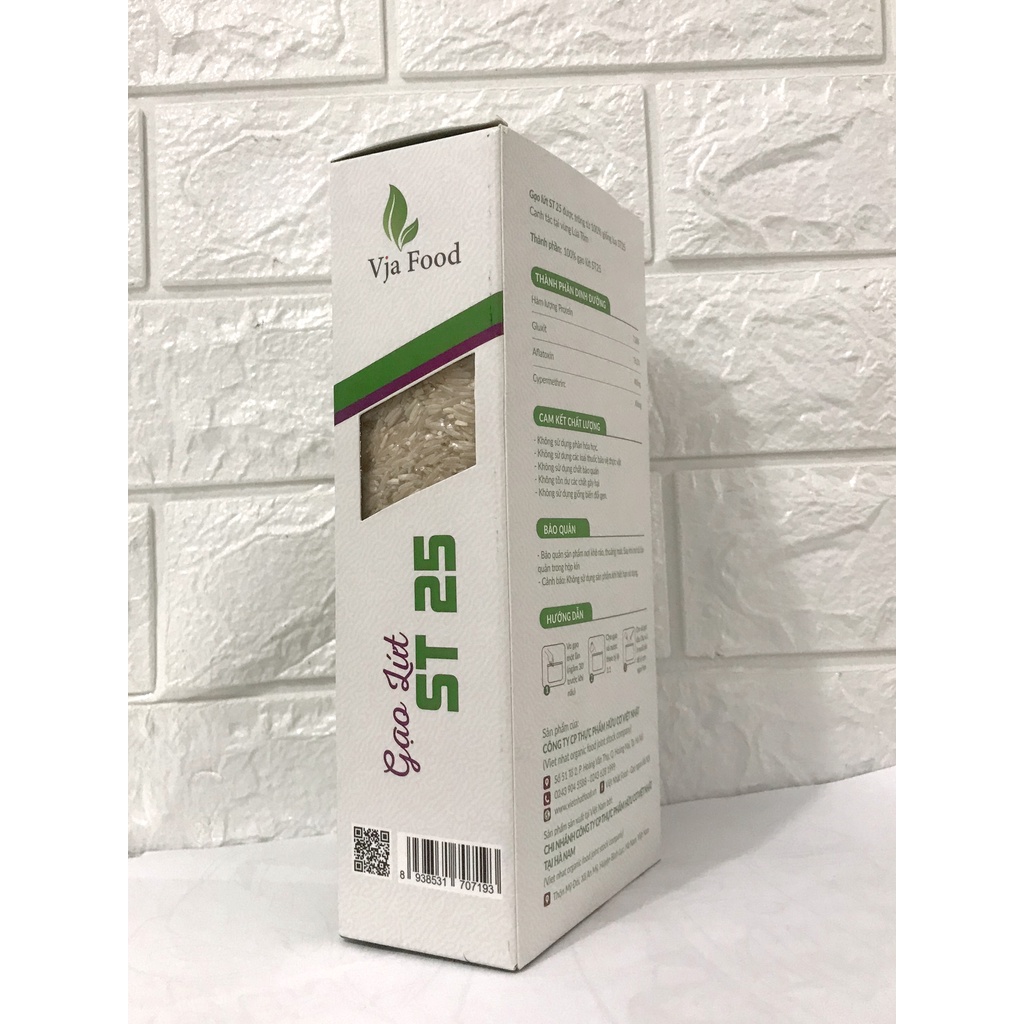 Gạo lứt hữu cơ ST25 lúa tôm - Mềm dẻo, thơm ngon, ngọt lành