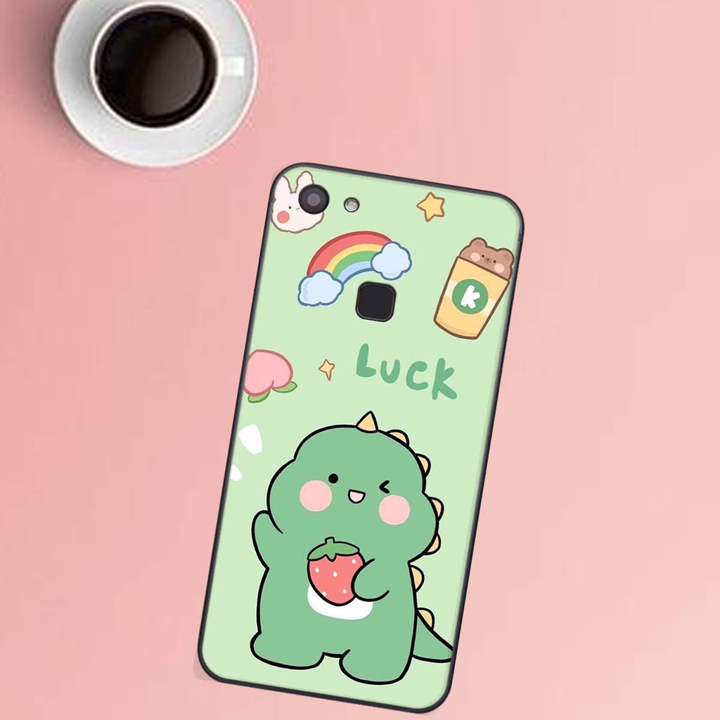 Ốp lưng Vivo V7 / V7 PLUS in hình khủng long , gấu nâu xinh xắn, siêu cute  mà còn vô cùng RẺ -ĐẸP